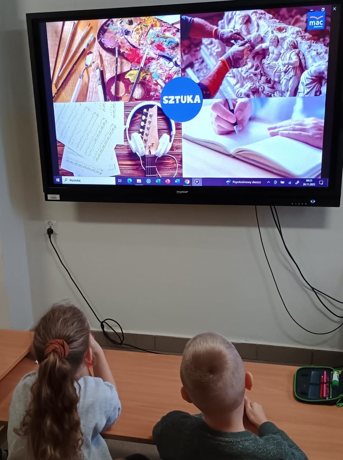 Zdjęcie: MATEMATYKA W SZTUCE - KLASA 3