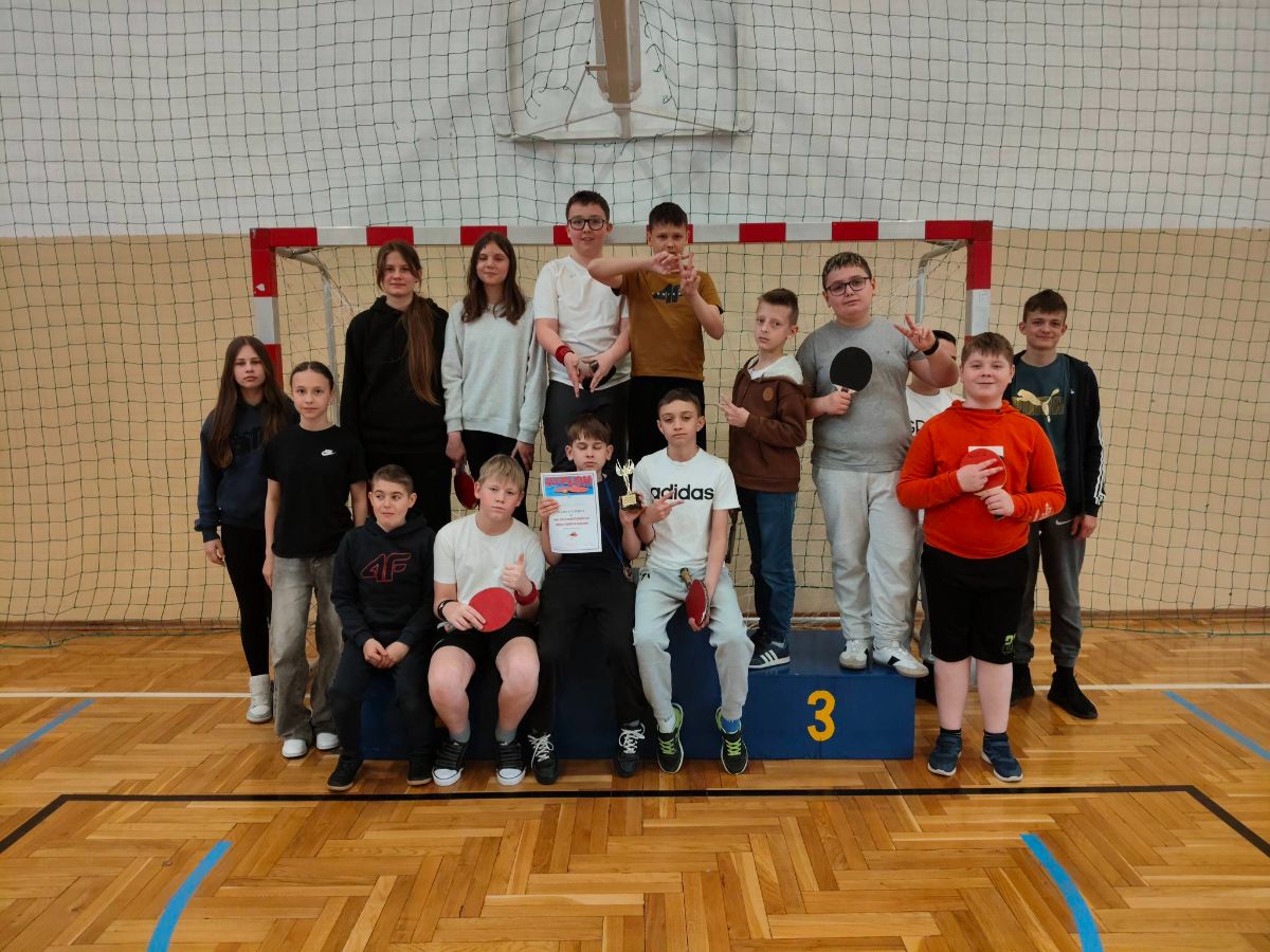 Zdjęcie: Międzyszkolna Liga Tenisa Stołowego