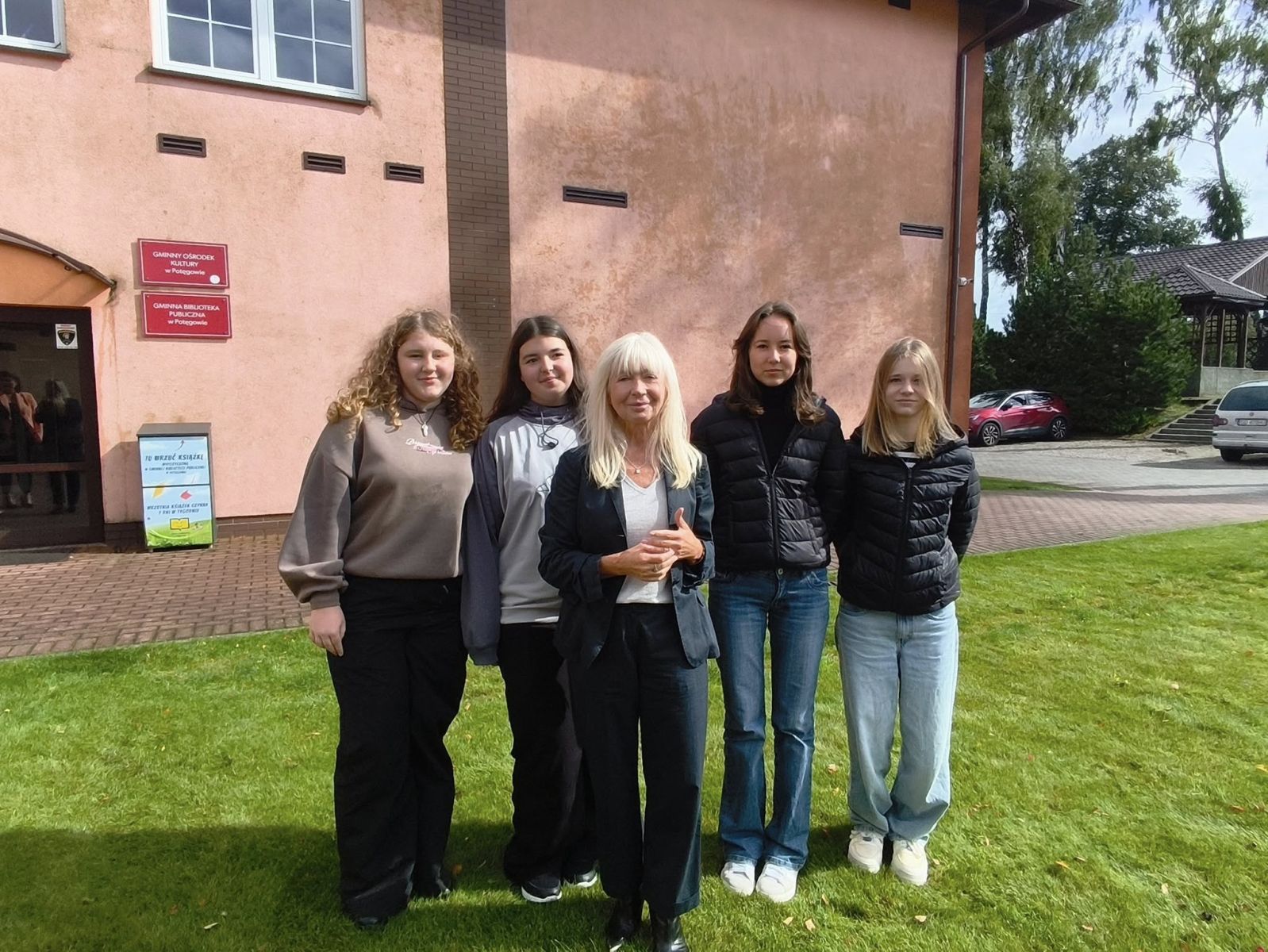 Zdjęcie: Spotkanie z Anną Marią Wesołowską