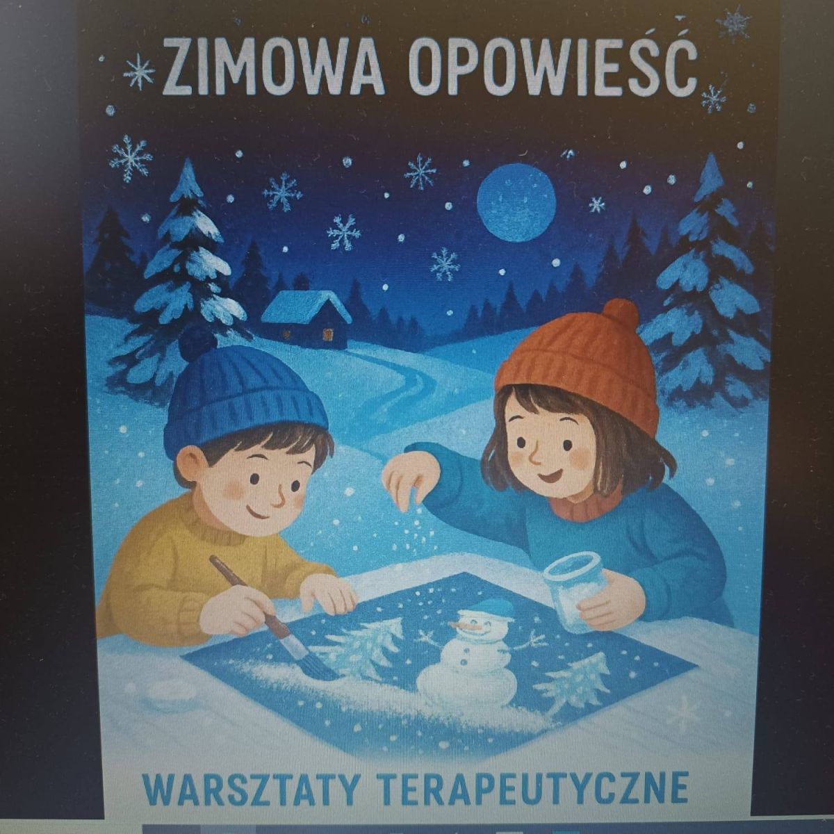 Zdjęcie: Zimowa opowieść” – twórczo, sensorycznie i z nutką eksperymentu!